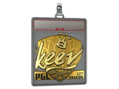 Sticker Slab | keev (Gold) | Krakow 2017