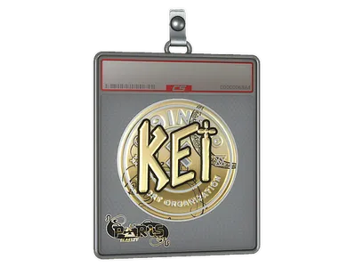 Sticker Slab | KEi (Gold) | Paris 2023