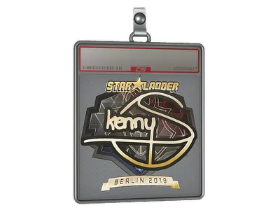 Sticker Slab | kennyS (Gold) | Berlin 2019