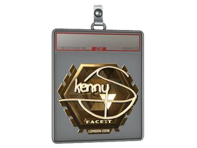 Sticker Slab | kennyS (Gold) | London 2018