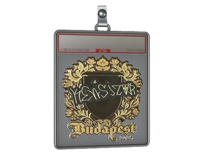 Sticker Slab | kensizor (Gold) | Budapest 2025