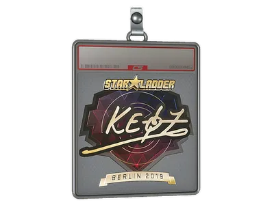 Sticker Slab | Keoz (Gold) | Berlin 2019