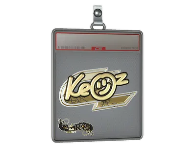 Sticker Slab | Keoz (Gold) | Paris 2023