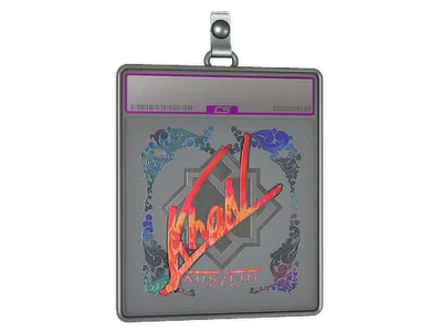 Sticker Slab | khaN (Holo) | Austin 2025