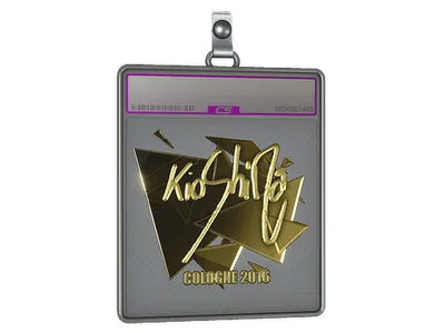 Sticker Slab | kioShiMa (Gold) | Cologne 2016