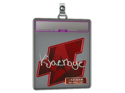 Sticker Slab | Kjaerbye (Foil) | Atlanta 2017