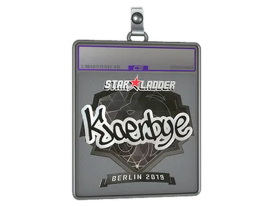 Sticker Slab | Kjaerbye (Foil) | Berlin 2019