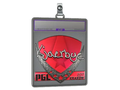 Sticker Slab | Kjaerbye (Foil) | Krakow 2017