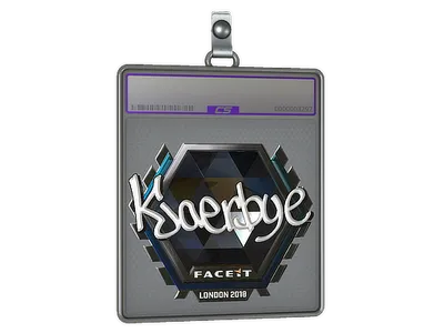 Sticker Slab | Kjaerbye (Foil) | London 2018