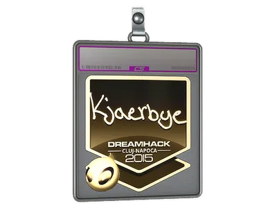 Sticker Slab | Kjaerbye (Gold) | Cluj-Napoca 2015