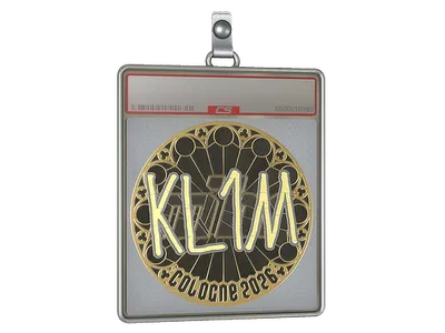 Sticker Slab | kl1m (Gold) | Cologne 2026
