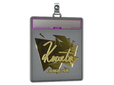 Sticker Slab | koosta (Gold) | Cologne 2016