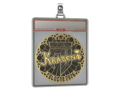 Sticker Slab | Krabeni (Gold) | Cologne 2026