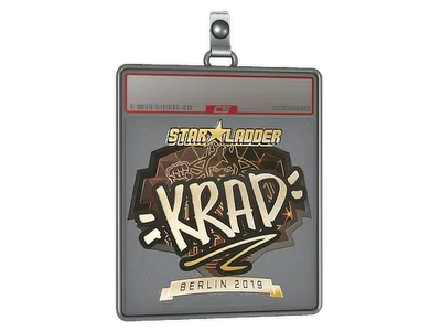 Sticker Slab | Krad (Gold) | Berlin 2019