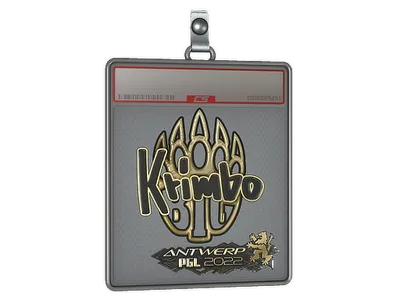 Sticker Slab | Krimbo (Gold) | Antwerp 2022