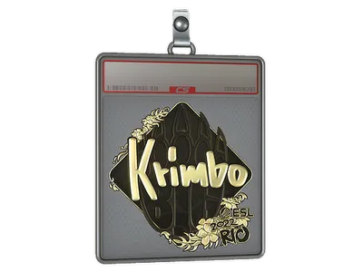 Sticker Slab | Krimbo (Gold) | Rio 2022