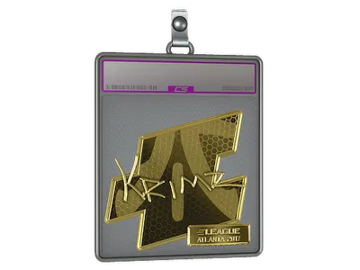 Sticker Slab | KRIMZ (Gold) | Atlanta 2017