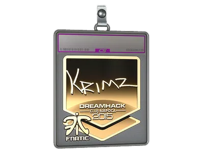 Sticker Slab | KRIMZ (Gold) | Cluj-Napoca 2015