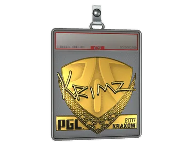 Sticker Slab | KRIMZ (Gold) | Krakow 2017