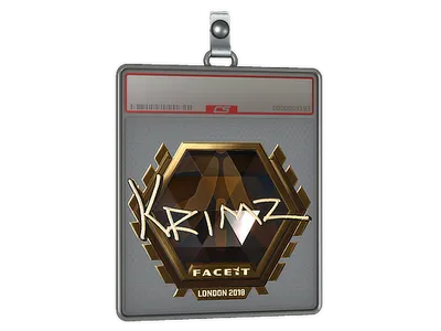 Sticker Slab | KRIMZ (Gold) | London 2018