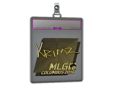 Sticker Slab | KRIMZ (Gold) | MLG Columbus 2016