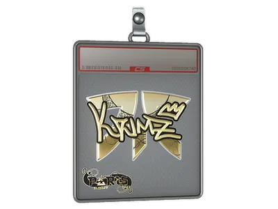 Sticker Slab | KRIMZ (Gold) | Paris 2023