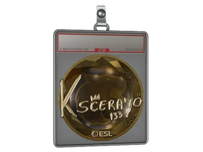 Sticker Slab | KSCERATO (Gold) | Katowice 2019