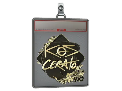 Sticker Slab | KSCERATO (Gold) | Rio 2022