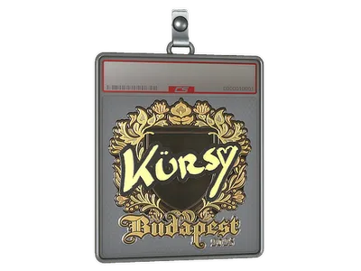 Sticker Slab | Kursy (Gold) | Budapest 2025