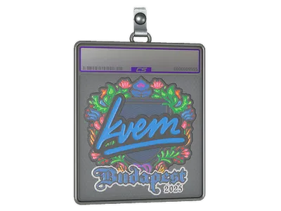 Sticker Slab | Kvem (Embroidered) | Budapest 2025