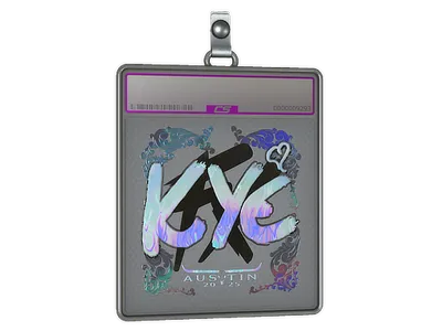 Sticker Slab | kye (Holo) | Austin 2025