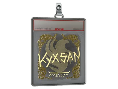 Sticker Slab | kyxsan (Gold) | Austin 2025