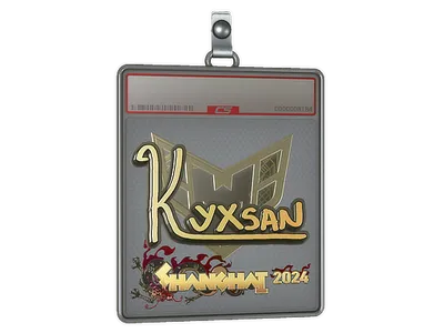 Sticker Slab | kyxsan (Gold) | Shanghai 2024