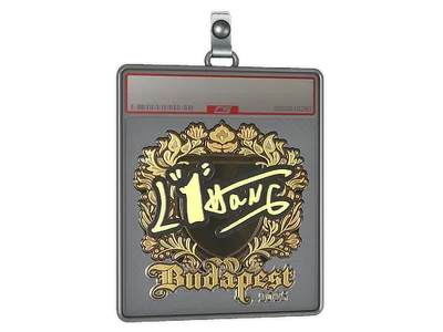 Sticker Slab | L1haNg (Gold) | Budapest 2025