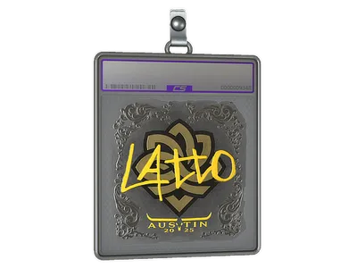 Sticker Slab | latto (Foil) | Austin 2025