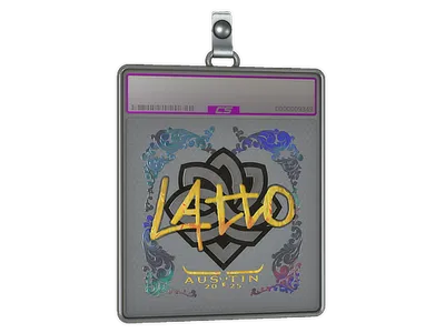 Sticker Slab | latto (Holo) | Austin 2025