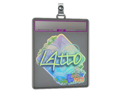 Sticker Slab | latto (Holo) | Rio 2022