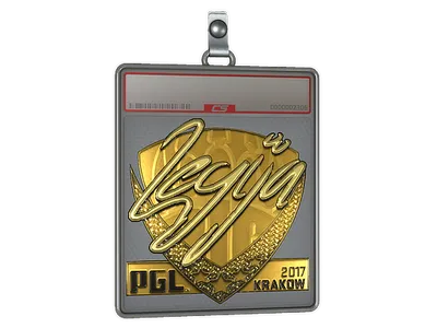 Sticker Slab | LEGIJA (Gold) | Krakow 2017