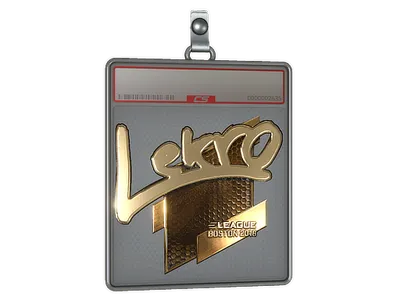 Sticker Slab | Lekr0 (Gold) | Boston 2018