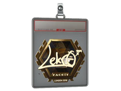 Sticker Slab | Lekr0 (Gold) | London 2018