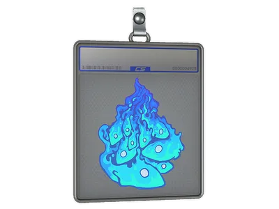 Sticker Slab | Liquid Fire