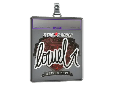 Sticker Slab | loWel (Foil) | Berlin 2019