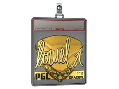 Sticker Slab | loWel (Gold) | Krakow 2017