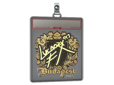 Sticker Slab | Lucaozy (Gold) | Budapest 2025