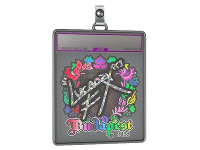 Sticker Slab | Lucaozy (Holo) | Budapest 2025