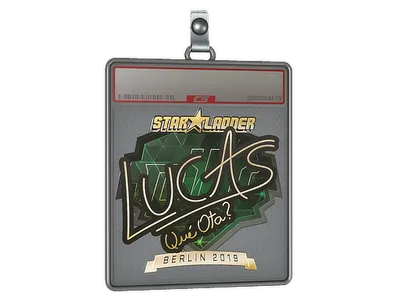 Sticker Slab | LUCAS1 (Gold) | Berlin 2019