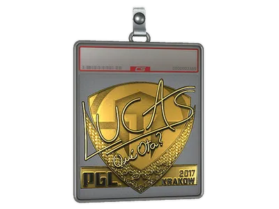 Sticker Slab | LUCAS1 (Gold) | Krakow 2017