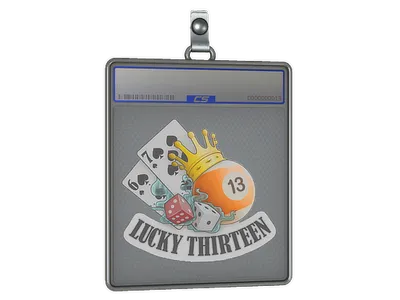 Sticker Slab | Lucky 13