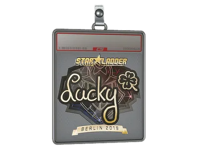 Sticker Slab | Lucky (Gold) | Berlin 2019