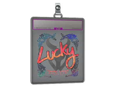 Sticker Slab | Lucky (Holo) | Austin 2025